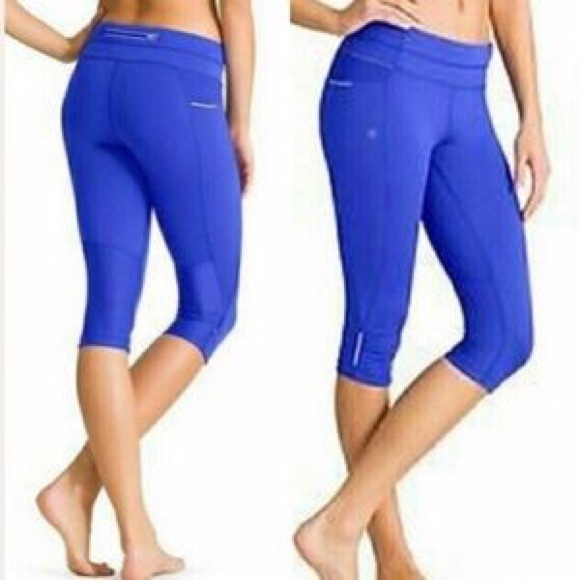 ATHLETA Dobby Be Free capri knicker leggings XS - Picture 2 of 8